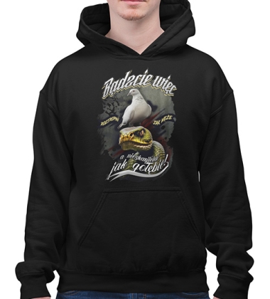 Bluza z kapturem BĄDZCIE WIĘC ROZTROPIONI JAKWĘŻĘ